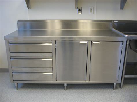 where to buy stainless steel cabinet|stainless steel table with cabinets.